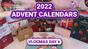 Day 6 - Opening 10 ADVENT CALENDARS!  Vlogmas Day 6! #leighshome