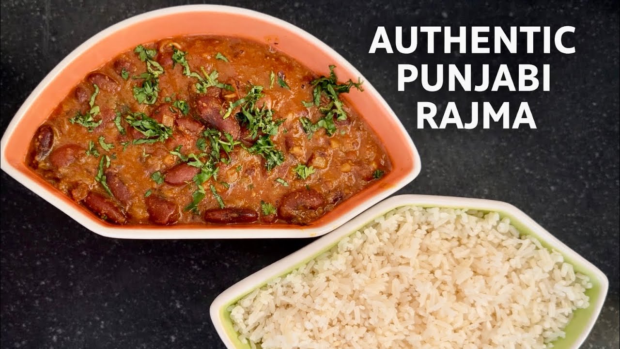 Authentic Punjabi Rajma Chawal | Dhaba Style Recipe 🫘😍 #rajma #punjabi #indianfood #recipe #viral 