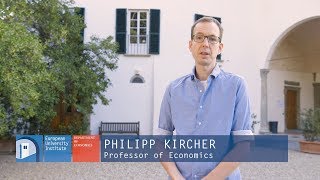 The EUI Ph.D. programme in Economics