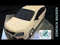 3D SEAT Car Cake - Tutorial Anleitung mit Rezept