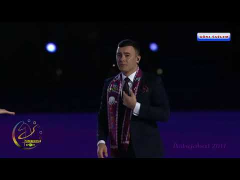 ASHGABAT 2017 Ýapylyş dabarasy konsert Farhat we Şirin Özbek ýyldyzlary