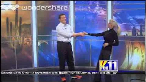 Jeannie Tucker - TV Morning Show - 2013 World Swin...