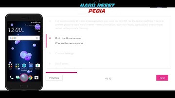 ☑️ Factory Reset HTC U11 Life