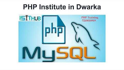 PHP Training in Uttam Nagar | PHP Institute | SIT Hub