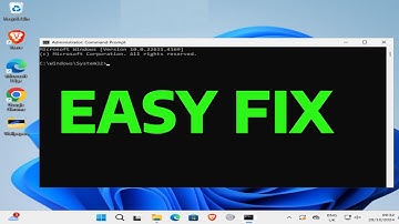 How To Fix CMD Closes Immediately After Opening