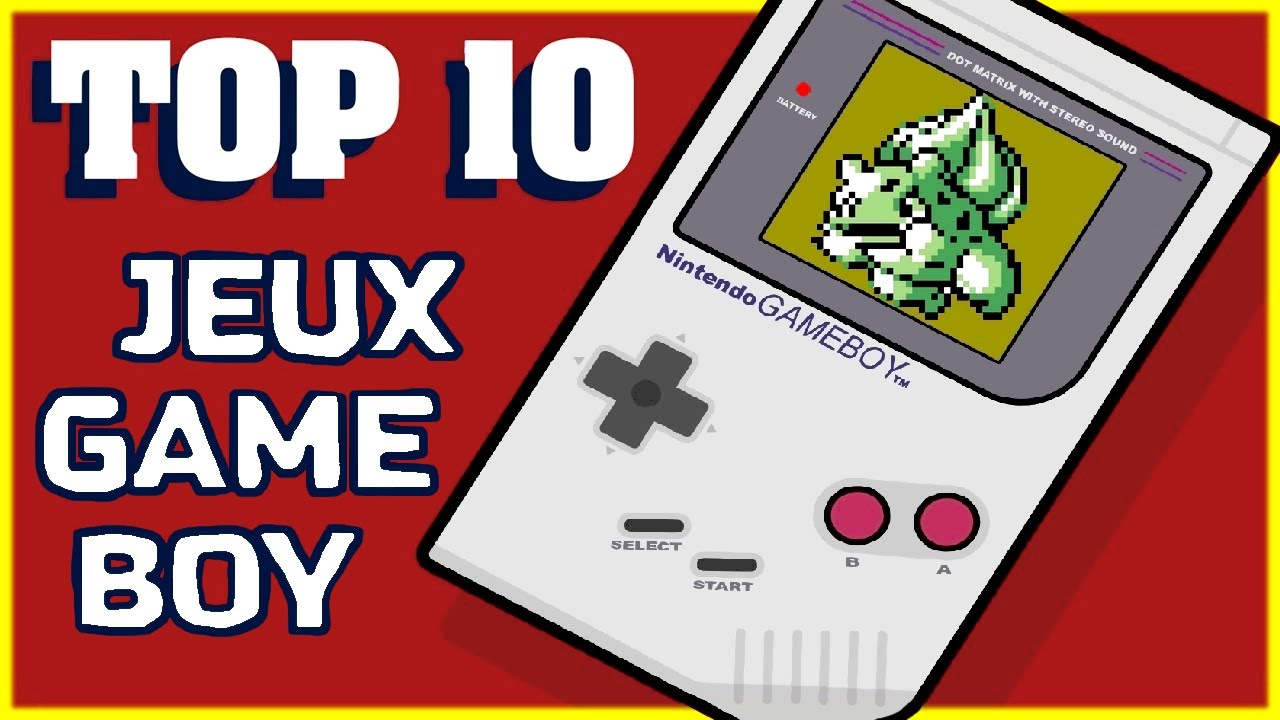 TOP 10 des MEILLEURS JEUX GAME BOY : Quels sont les meilleurs jeux sur  Gameboy ? (GB) 🏆 