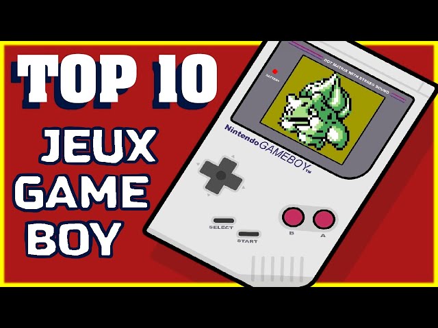 TOP 10 des MEILLEURS JEUX GAME BOY : Quels sont les meilleurs jeux sur  Gameboy ? (GB) 🏆 