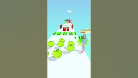 run healthy 🍬🍑 🤩 all levels gameplay android,iOs #shorts