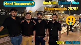Australia student Visa Requirements 2025 Documents? 100% visa Ratio