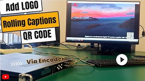 How to add OSD functions(Logo, Rolling captions and QR code) for 24 HDMI Encoder(1-4)