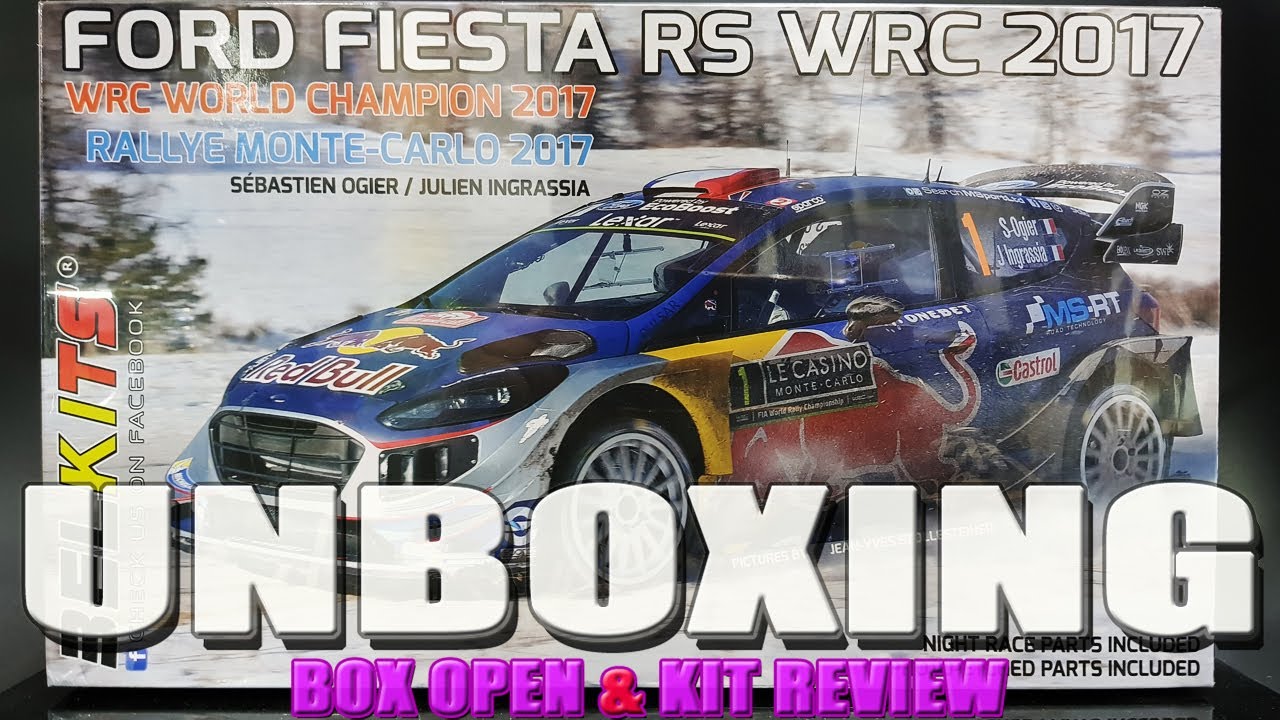 [언박싱] Belkits 1/24 Ford Fiesta RS 2017 WRC Champion