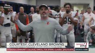 Kevin Stefanski's victory speech to the Browns after Week 13 win over Texans - Sports4CLE 12/5/22