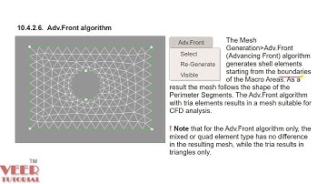 ANSA Tutorials | 2D Shell Meshing| Meshing Algorithms example 1
