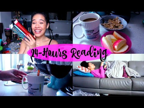 24-HOURS OF READING || HOLIDAY READ-A-THON VLOG