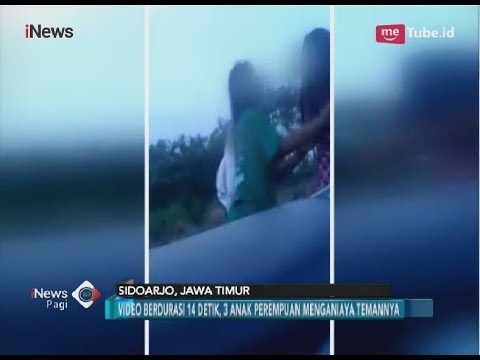 Viral Video 3 Siswi SMP Ani4ya Temannya Hanya Karena Masalah Pacar - iNews Pagi 14/03