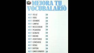 Mejora tu vocabulario: Sinónimos avanzados para expresiones comunes. #shorts