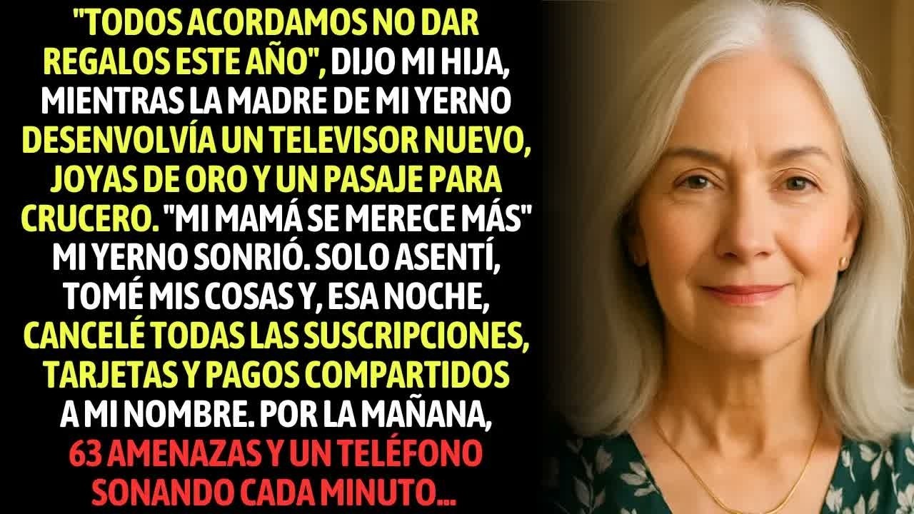 ＂Todos Acordamos No Dar Regalos Este Año＂ Dijo Mi Hija — Mientras La Madre De Mi Yerno Desenvolvía..
