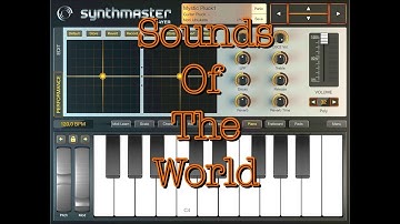SynthMaster Player - The Beautiful SOUNDS OF THE WORLD Pack -  iPad Demo