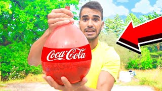 PALLONCINI GIGANTI DI COCA COLA!!