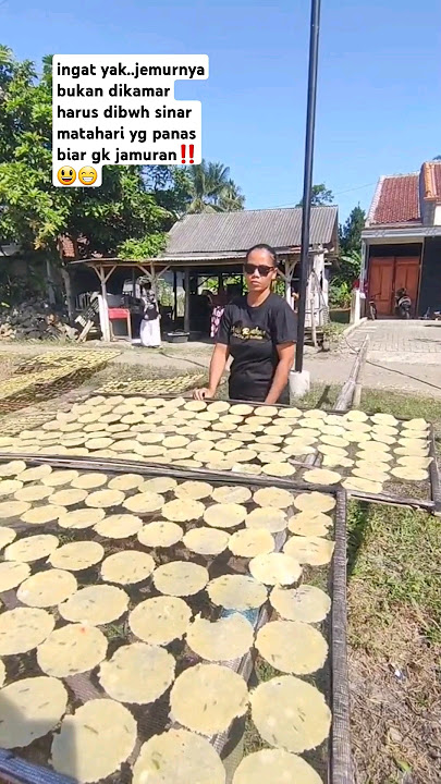 Ide bagus cara mengukus buat kerupuk samiler singkong bnyak dan cepat⁉️😃😁