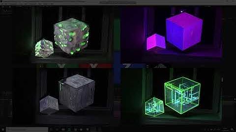 Cube Video Projection Mapping - Dynamic Media Toolkit