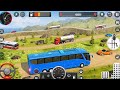 Bus driver  and passenger  enjoy the driving games   in steering  wheel  game play   