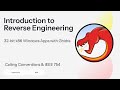 04. Introduction to Reverse Engineering: Calling Conventions &amp; IEEE 754