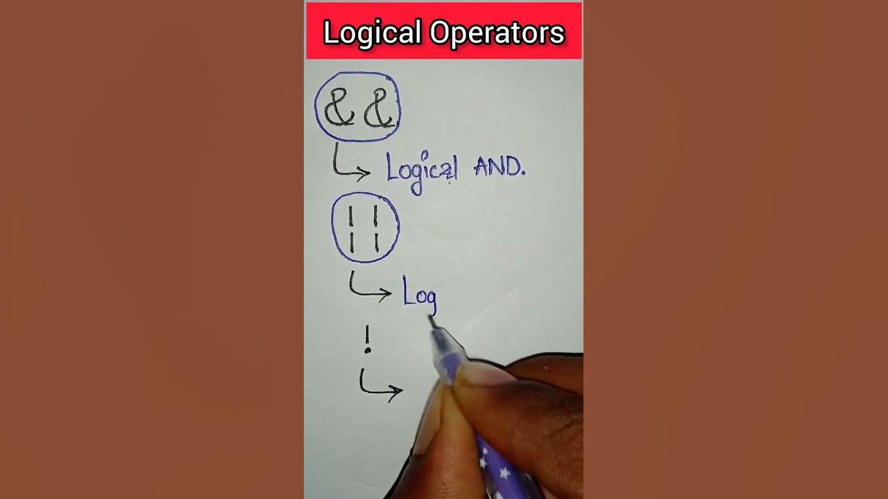 Logical Operators in "C"|#shorts #coding - YouTube