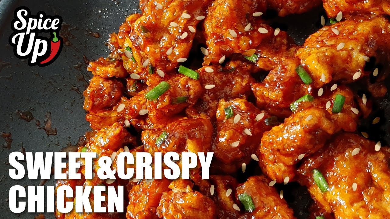 Sweet Chicken | Sweet Crispy Chicken | Easy Home made Sweet Crispy