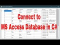 C# Tutorial - How to Connect Access Database to C# Application | FoxLearn