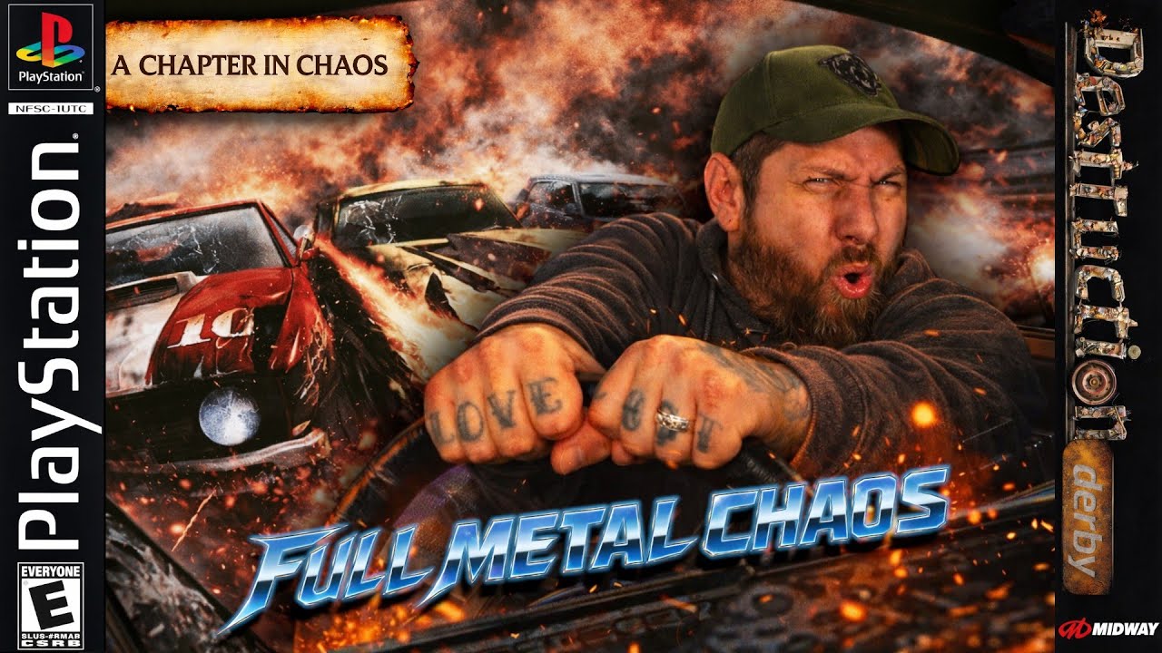 Destruction Derby LIVE | Full Metal Chaos on | PlayStation 1