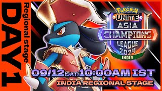 Pokémon Unite Asia Champions League 2024 India League Day 1