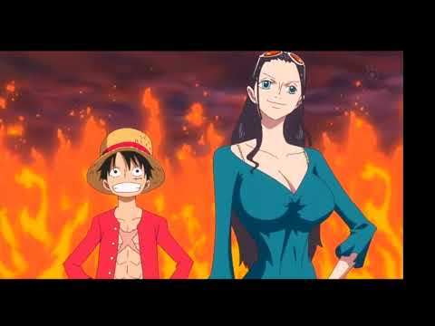 ONE PIECE - SEXY MOMENT! NICO ROBIN TAKES OFF HER CLOTHES