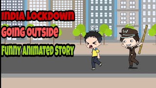 India Lockdown funny animated story 2020