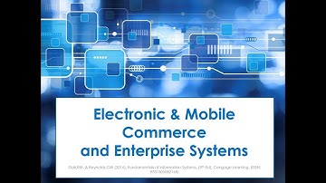 Topic 5 Section 1 Intro ecom and ecom types