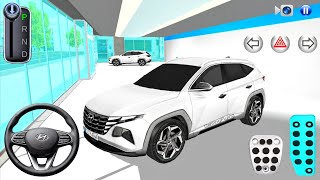 New White Tucson SUV In The Showroom - 3D Driving Class 2026 - Best Android Gameplay - Driving Game screenshot 3