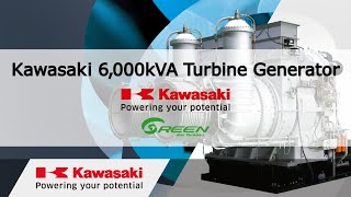 Kawasaki : Overview of Kawasaki 6,000kVA Gas Turbine Generator