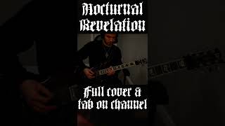 Sargeist - Nocturnal Revelation (collab cover) #sargeist #blackmetal #guitar #shorts