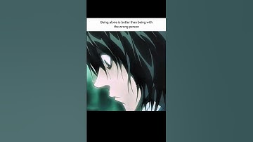 Being alone is better | #animesadmoments #animequotes #shorts #trending