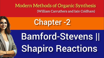 Shapiro Reaction Mechanism | Bamford stevens Reaction/Shapiro and Bamford Stevens Reaction Mechanism