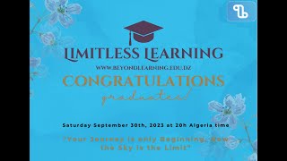 Graduation Speech | Limitless Learning | خطاب التخرج في معهد ليميتلاس لارنينغ