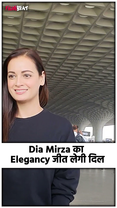 Dia Mirza looks so elegant at Mumbai Airport #diamirza #viral #shorts