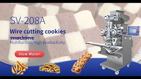 SV-208A wire cutting cookies machine