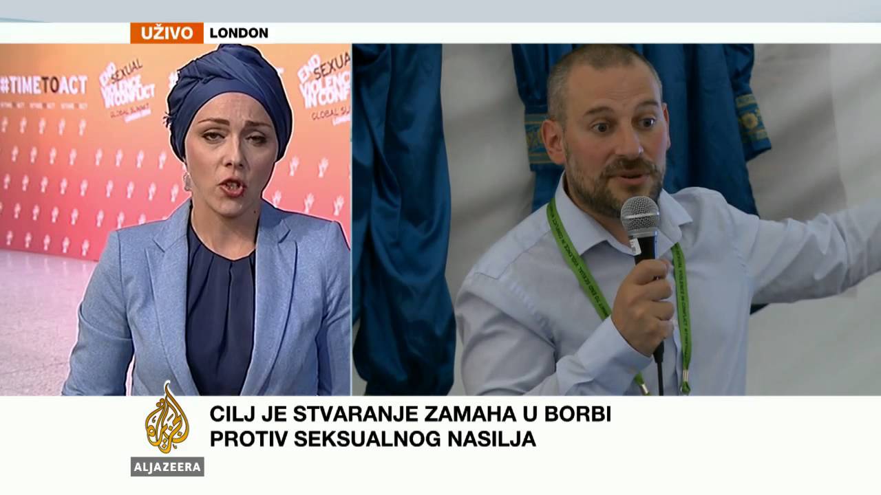 أردوانا كوريتش في اليوم الثاني من القمة لوقف العنف الجنسي في النزاعات