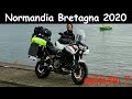 Viaggio in moto Normandia Bretagna 2020 Dinan-Locronan yamaha supertenere xtz episodio 7