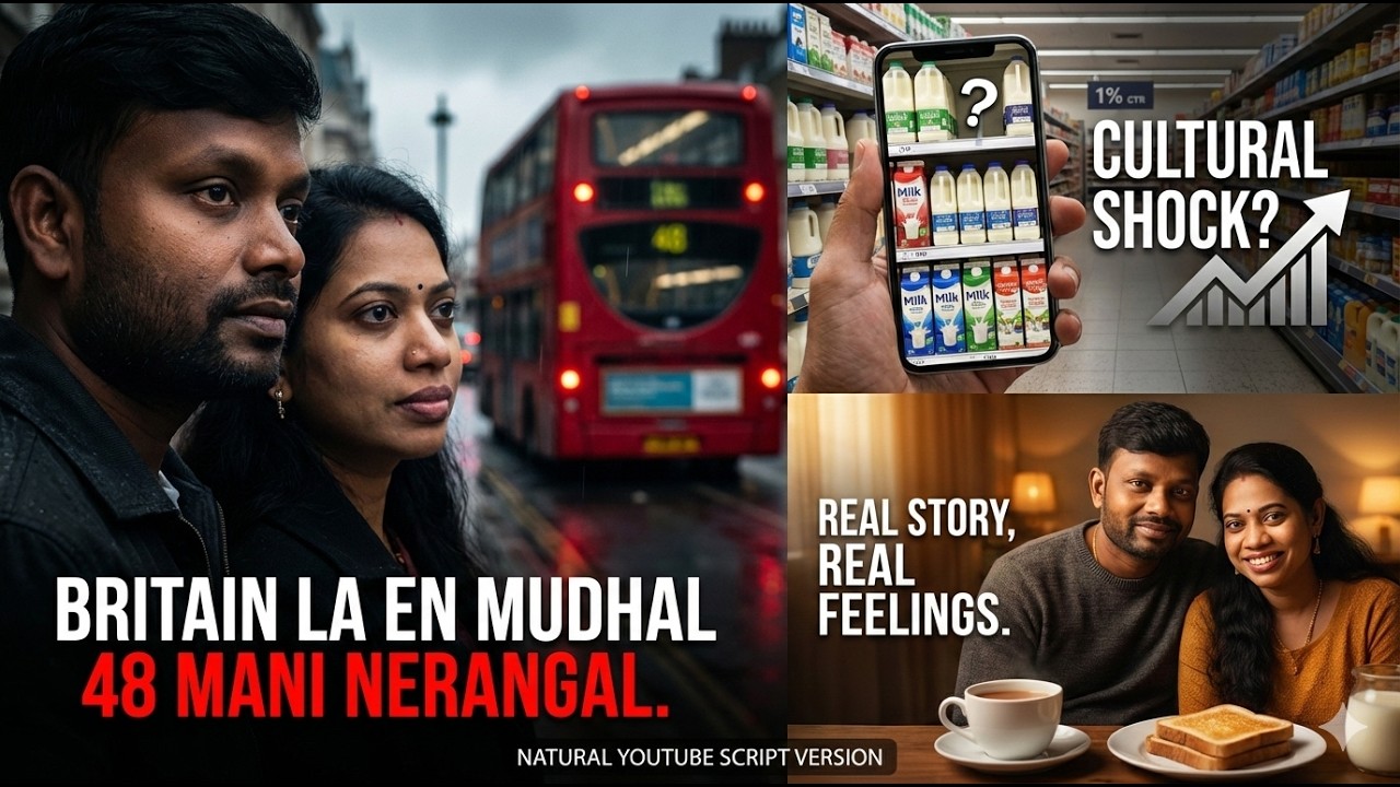 பிரிட்டனில் எனது முதல் நாற்பத்து எட்டு மணிநேரம் | இந்தியாவிலிருந்து பிரிட்டனுக்கு வந்த முதல் நாட்கள்