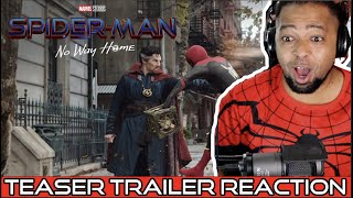 SPIDER-MAN: NO WAY HOME - Official Teaser Trailer Reaction & Review (They're Back!!)