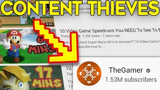 Reacting to Bad Speedrun Videos (Content Farms)