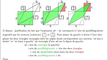 Déterminant cours 1 : introduction