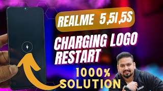 realme 5,5i,5s hang on logo restart | realme 5,5i charging problem solution | charging logo solution